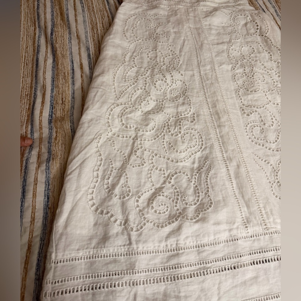 Magaschoni elegant White Lace Dress IDENTICAL TO ALC - Picture 9 of 15